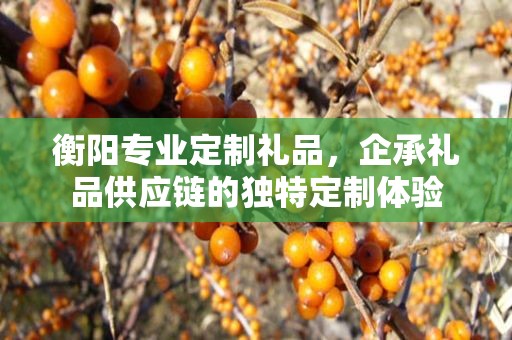 衡阳专业定制礼品，企承礼品供应链的独特定制体验