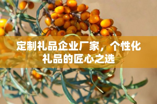 定制礼品企业厂家，个性化礼品的匠心公司