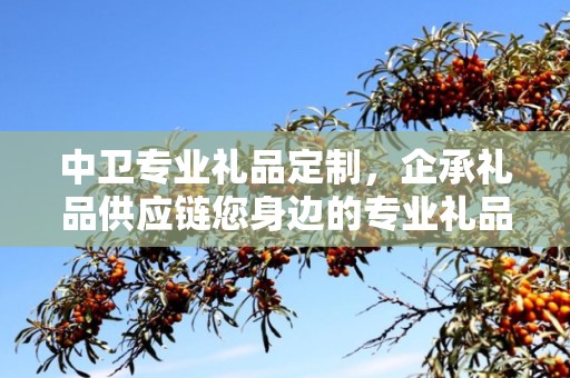 中卫专业礼品定制，企承礼品供应链您身边的专业礼品定制公司