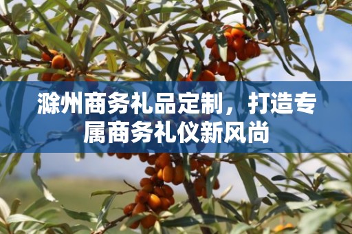 滁州商务礼品定制，打造专属商务礼仪新风尚