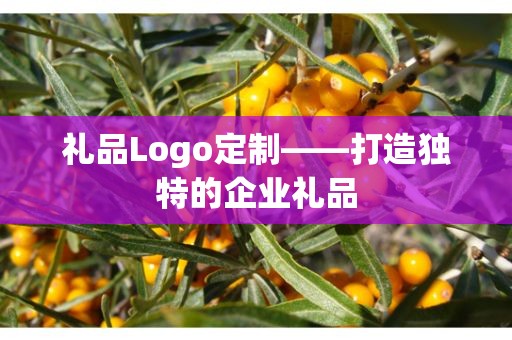 礼品Logo定制——打造独特的企业礼品