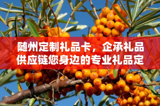 随州定制礼品卡，企承礼品供应链您身边的专业礼品定制公司